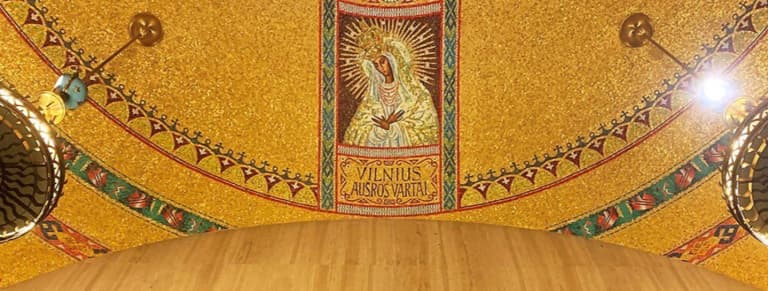 How Lithuanians built a chapel in North America’s biggest Catholic church