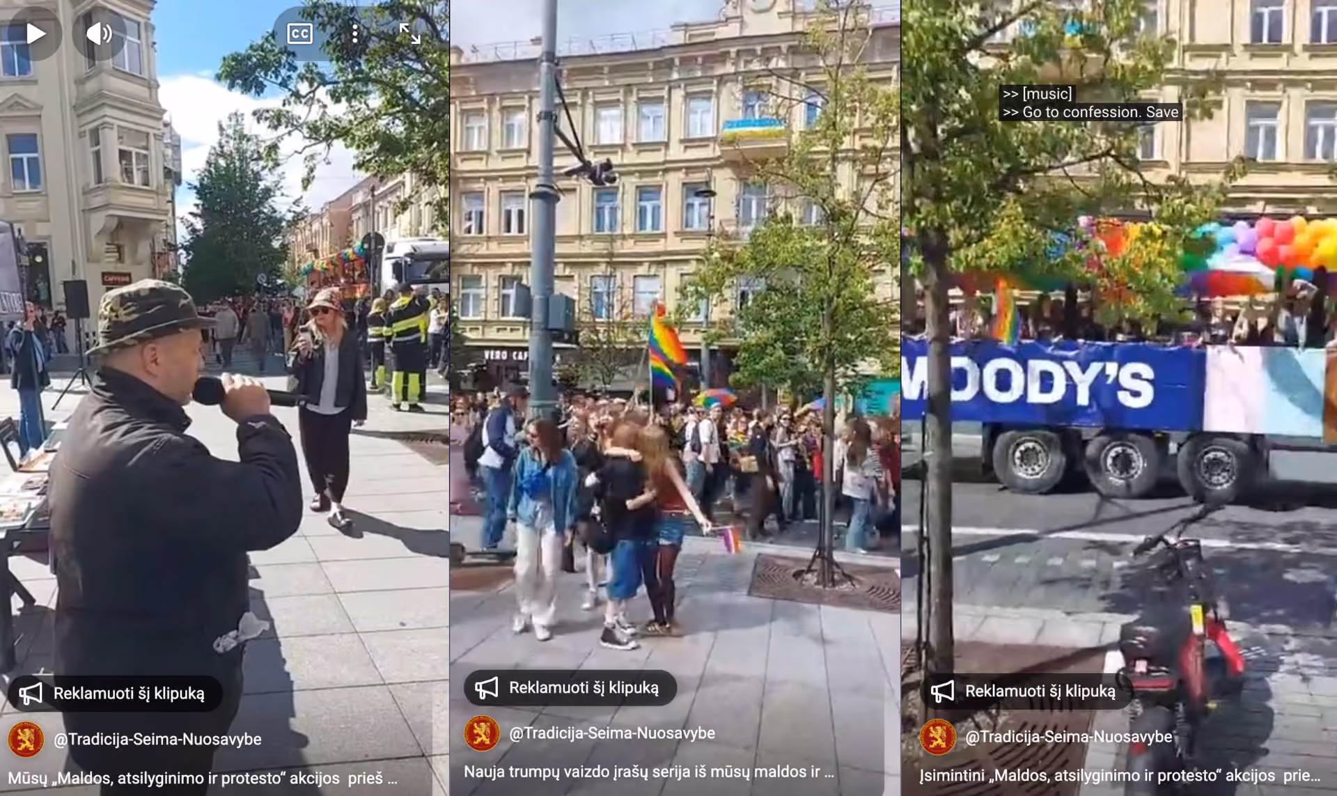 On September 12 we will pray, make reparation and protest against a blasphemous gay pride parade in Kaunas (Lithuania)!